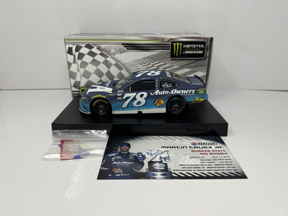 Lionel NASCAR Martin Truex Jr. #78 Big A Kentucky Raced Win 2018 1:24 Diecast