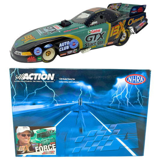Action NHRA John Force Castrol 2004 Mustang w/ Hero Card 1 of 168 1:24 Diecast