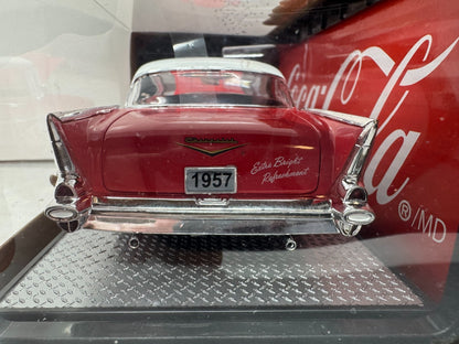 M2 Machines 1957 Chevrolet Bel Air Hardtop Coca-Cola 1:24 Diecast