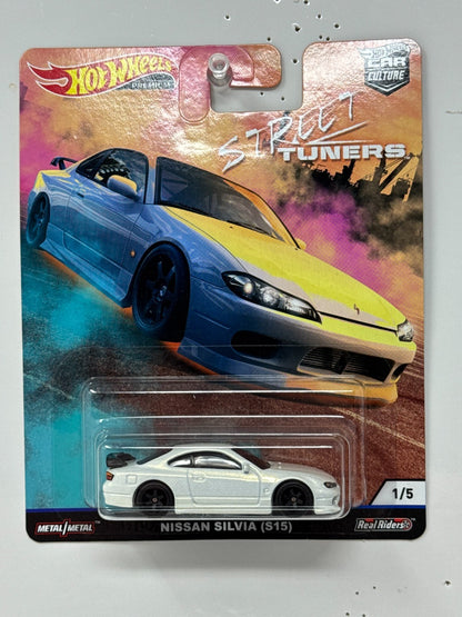 Hot Wheels Premium Street Tuners Nissan Silvia S15 1:64 Diecast