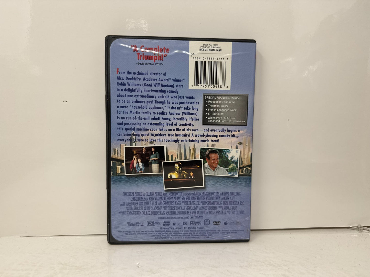Bicentennial Man (DVD) Sci-Fi Good Condition!!!