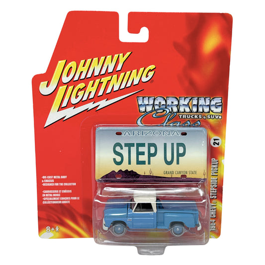 Johnny Lightning Working Class 1964 Chevy Stepside Pickup 1:64 Diecast