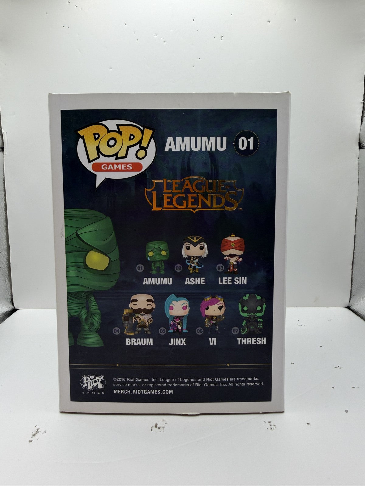 Funko Pop! Games League of Legends #01 Amumu Gamestop Vinyl Figure