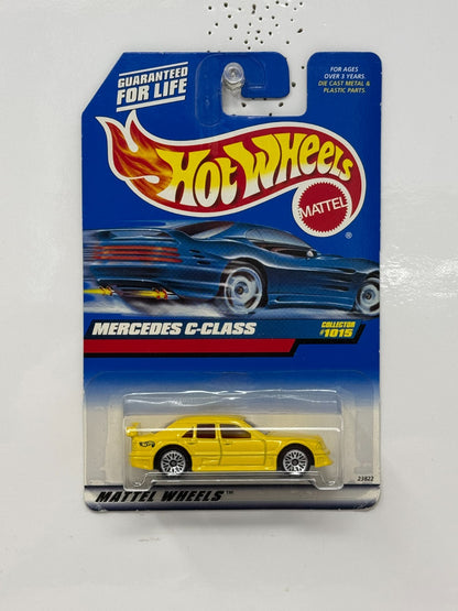 Hot Wheels Mercedes C-Class 1:64 Diecast Yellow
