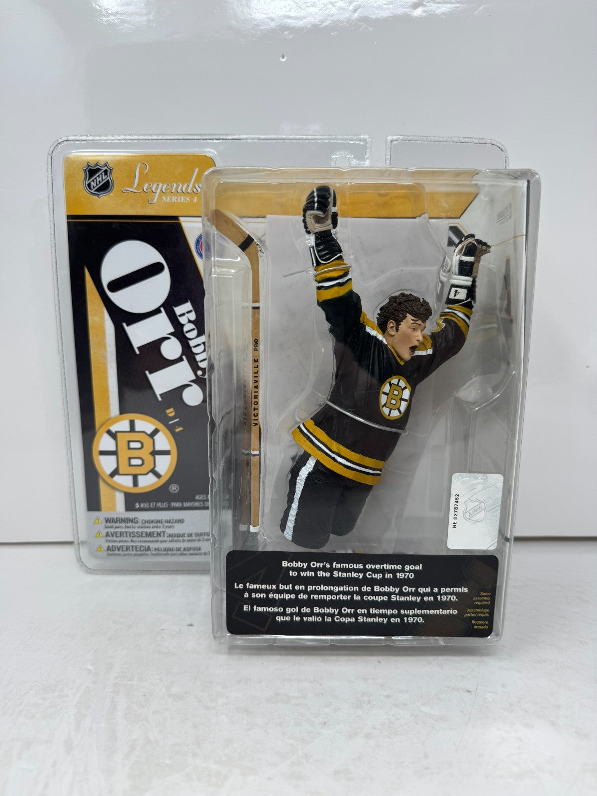 McFarlane NHL Bobby Orr Boston Bruins Legends Series 4 Figure
