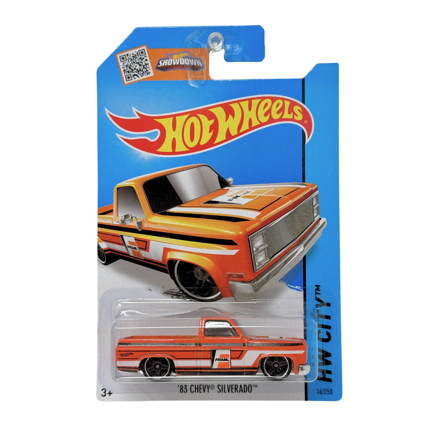 Hot Wheels City 1983 Chevy Silverado Fram 1:64 Diecast