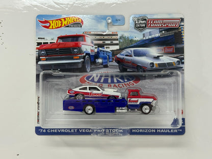 Hot Wheels Team Transport Premium #34 1974 Chevrolet Vega Pro Stock 1:64 Diecast