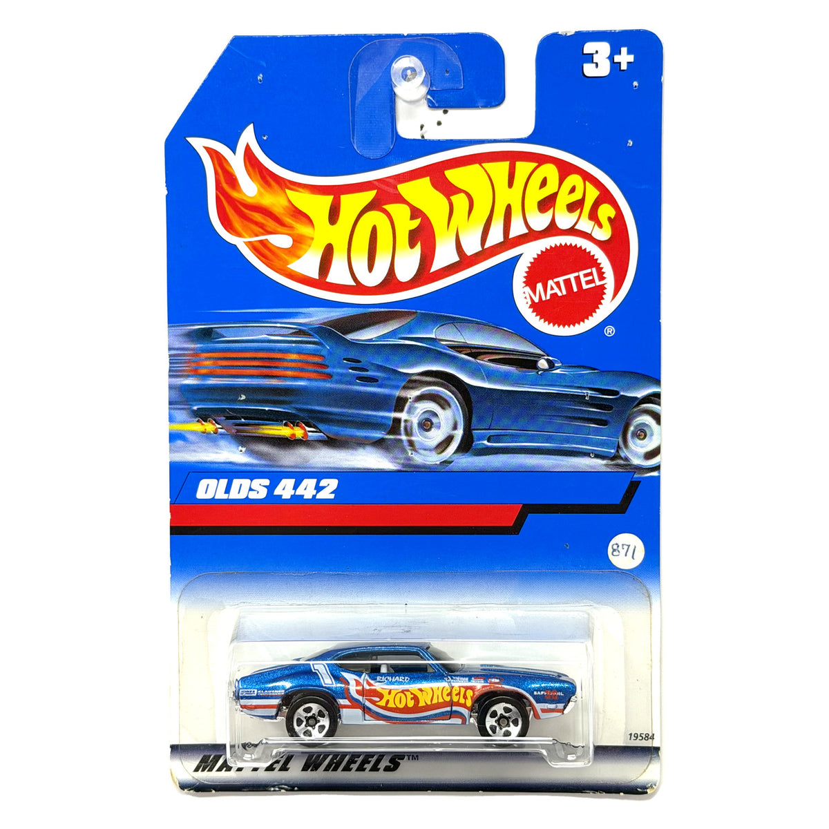 Hot Wheels Oldsmobile 442 1:64 Diecast Blue