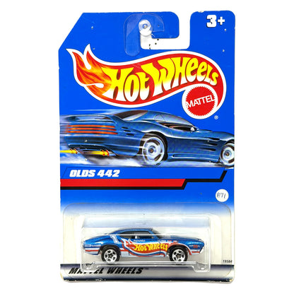 Hot Wheels Oldsmobile 442 1:64 Diecast Blue