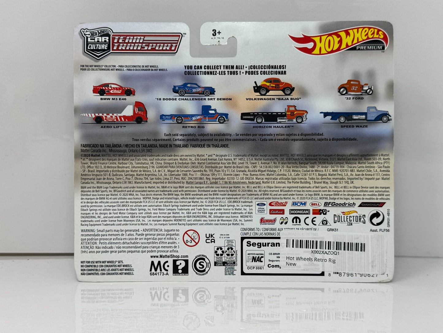 Hot Wheels Premium Team Transport #30 Dodge Challenger SRT Demon 1:64 Diecast