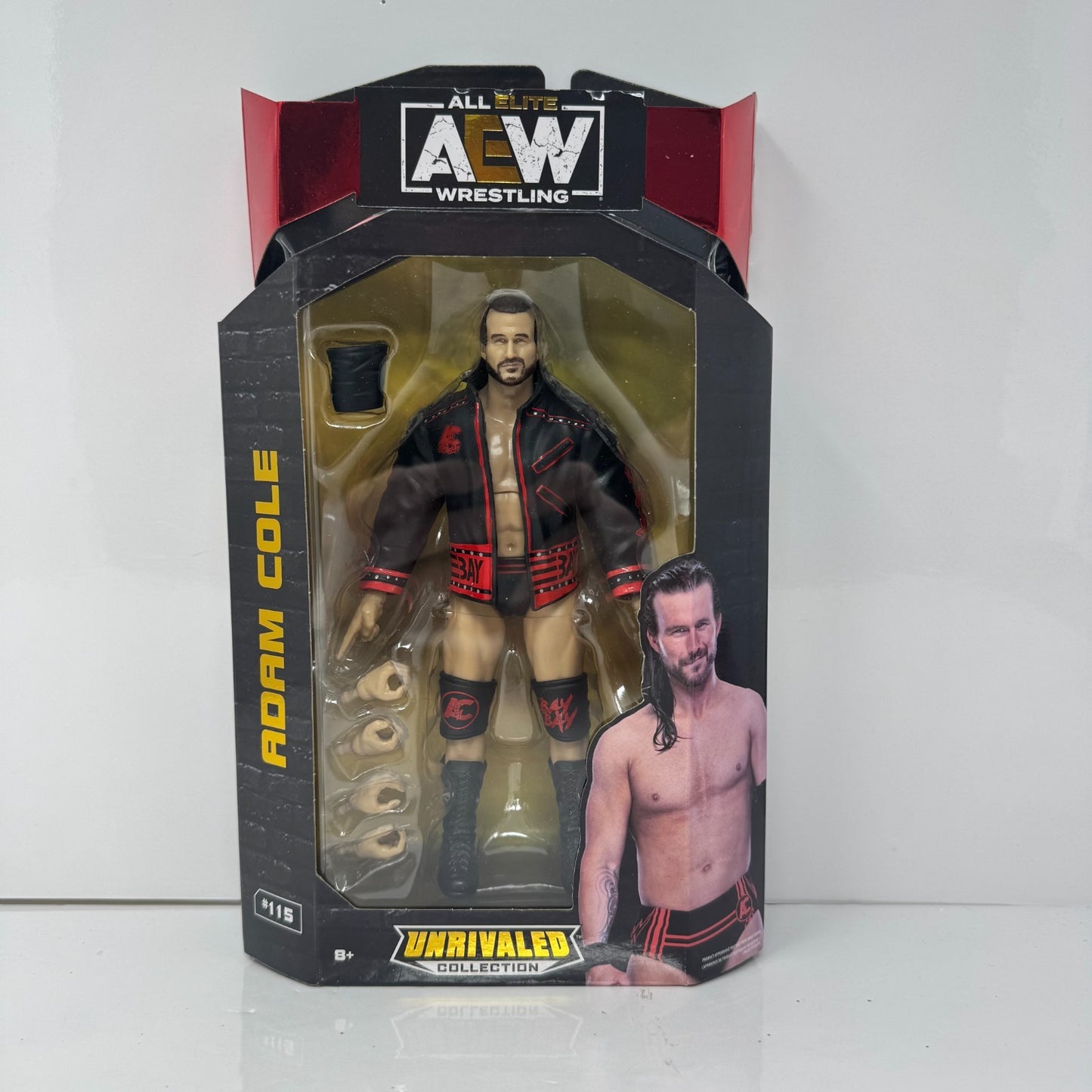 Jazwares AEW Unrivaled Series 13 Adam Cole Action Figure