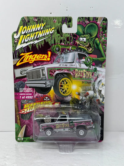 Johnny Lightning Rat Fink 1979 Chevy Silverado Weekend of Wheels 1:64 Diecast