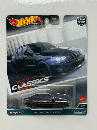 Hot Wheels Premium Modern Classics 1998 Toyota Altezza CHASE 1:64 Diecast 0/5