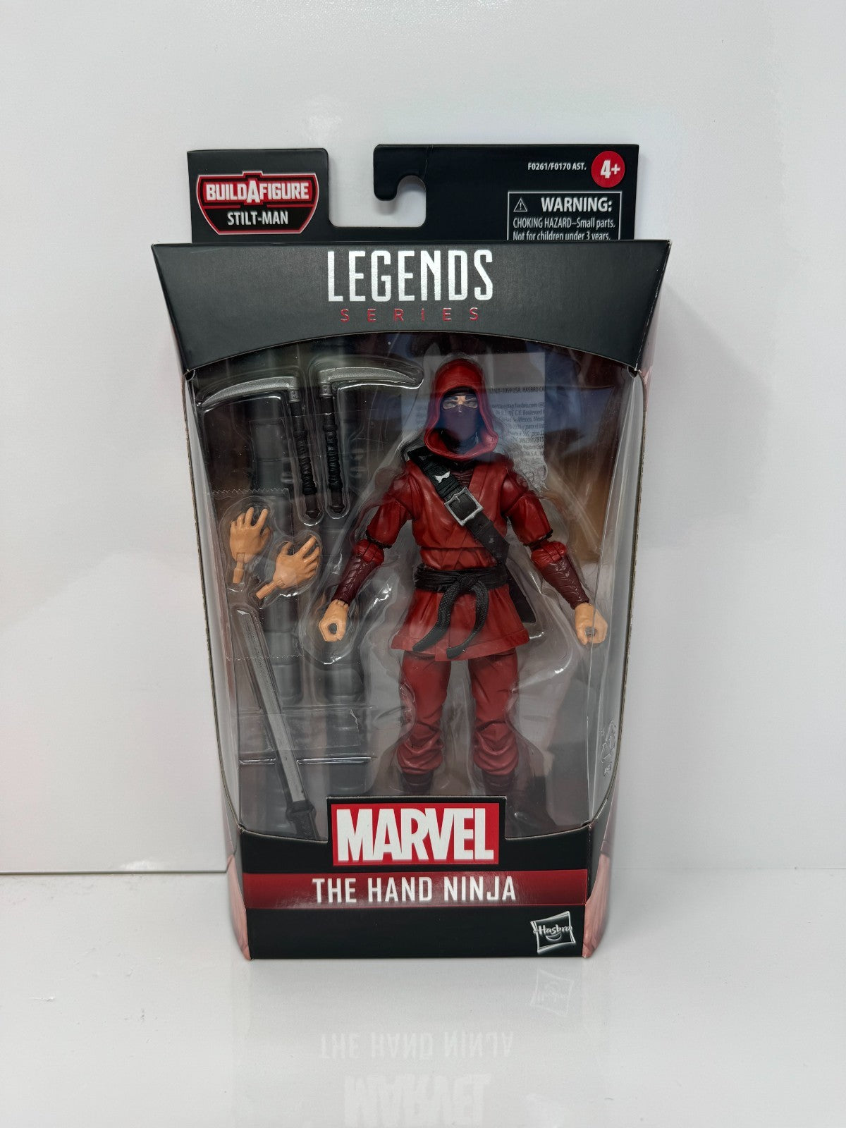 Marvel Legends Spider-Man The Hand Ninja Action Figure w/ Stilt-Man BAF Piece