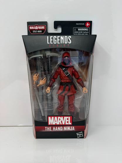 Marvel Legends Spider-Man The Hand Ninja Action Figure w/ Stilt-Man BAF Piece