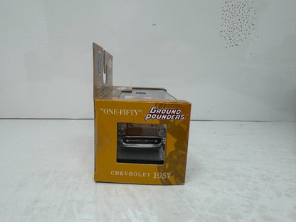 M2 Machines Ground Pounders 1957 Chevrolet 150 1:64 Diecast