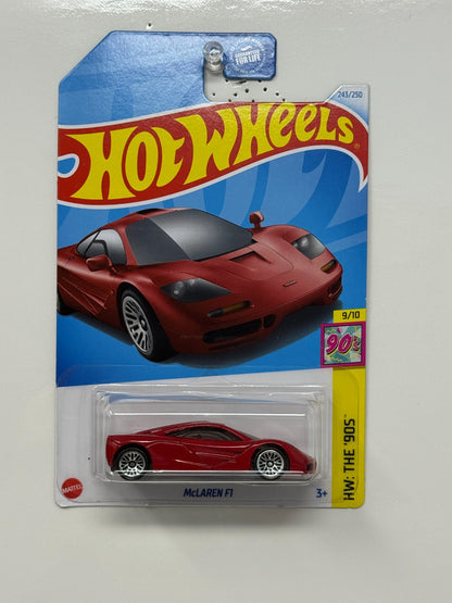 Hot Wheels The '90s McLaren F1 1:64 Diecast Red