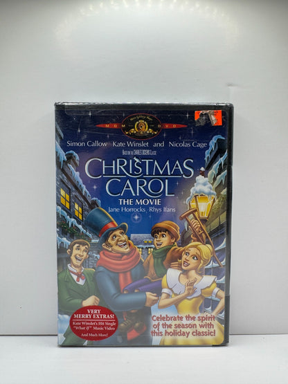 Christmas Carol The Movie (DVD) Kate Winslet Animation Sealed