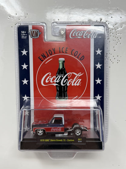M2 Machines Coca-Cola 1976 GMC Sierra Grande 15 Custom 1:64 Diecast
