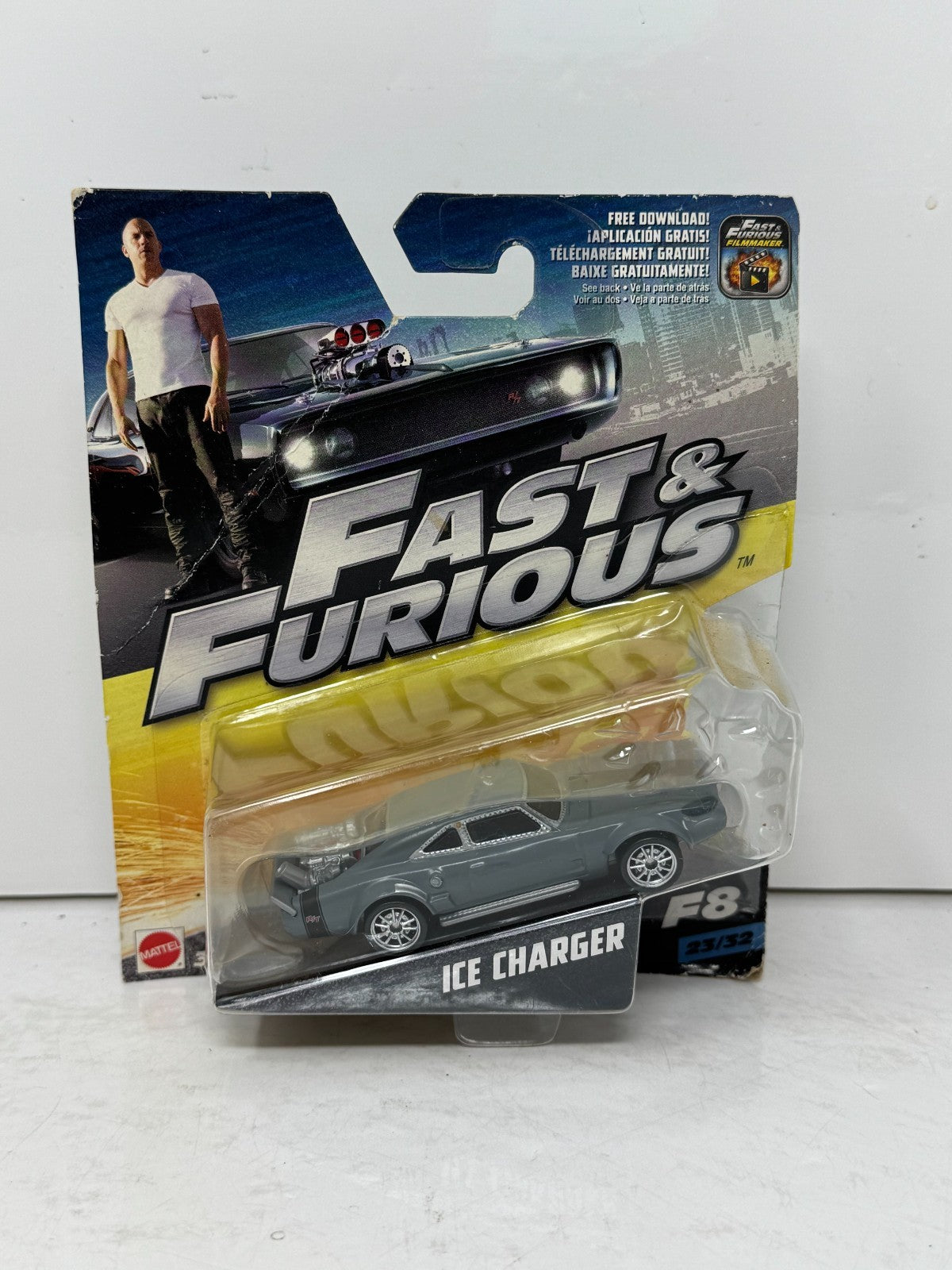 Mattel Fast & Furious Ice Charger F8 1:55 Diecast
