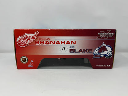 McFarlane NHL Brendan Shanahan Red Wings vs. Rob Blake Avalanche 2-Pack Figure
