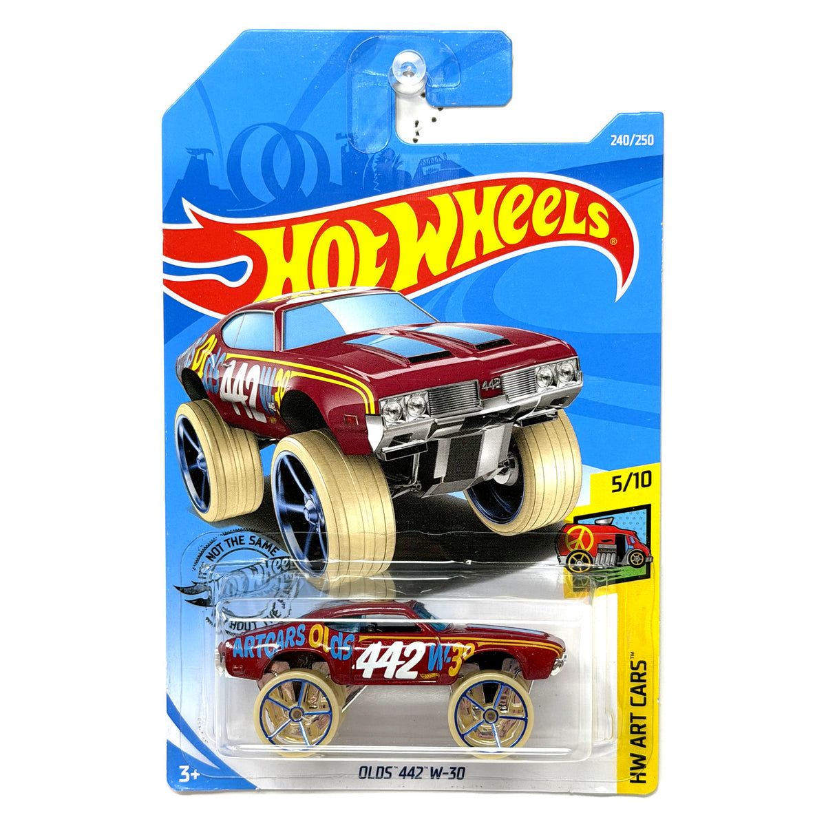 Hot Wheels HW Art Cars Oldsmobile 442 W-30 1:64 Diecast Red