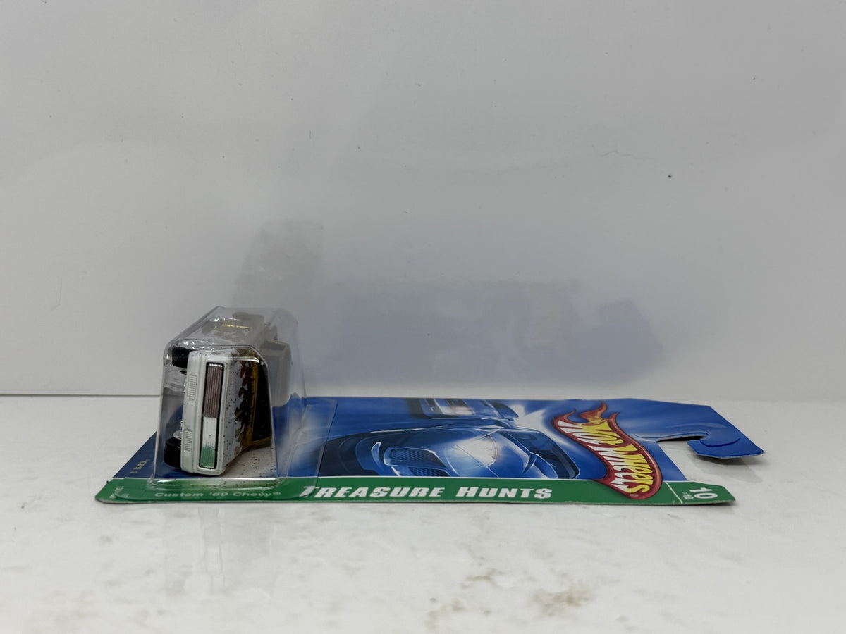 Hot Wheels Super Treasure Hunt Custom 1969 Chevy 1:64 Diecast Gold STH