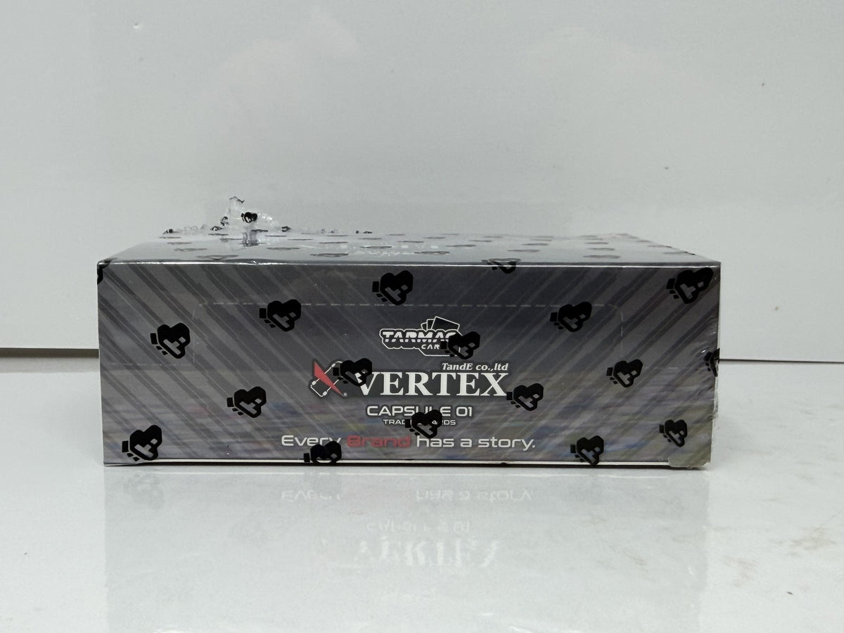 Tarmac Cards Vertex Capsule 01 Trading Cards Sealed Box 5 Packs