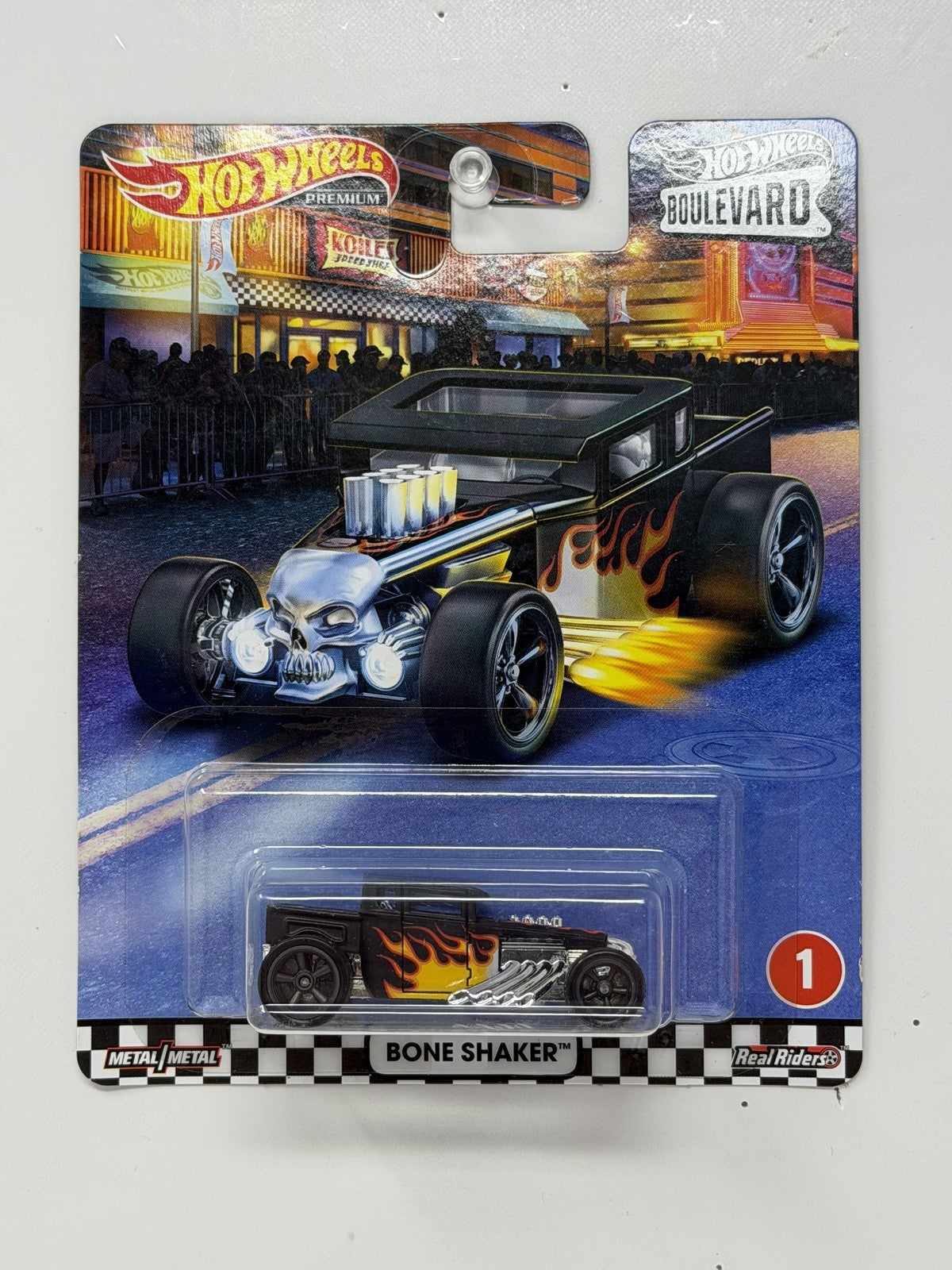 Hot Wheels Premium Boulevard Bone Shaker 1:64 Diecast