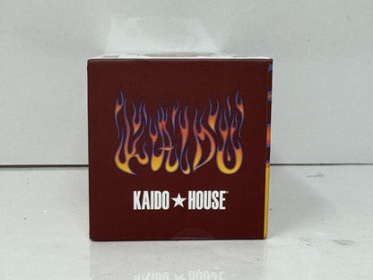 Kaido House MINI GT Chevrolet Silverado Dually On Fire V1 1:64 Diecast Red