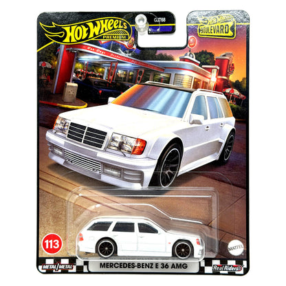 Hot Wheels Premium Boulevard #113 Mercedes-Benz E 36 AMG 1:64 Diecast
