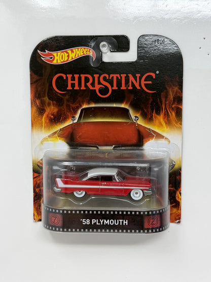 Hot Wheels Retro Entertainment Christine 1958 Plymouth Fury 1:64 Diecast