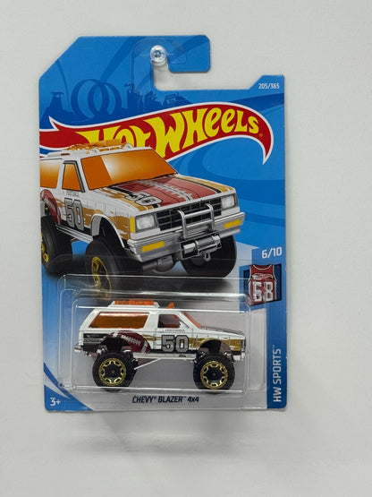 Hot Wheels Sports 1985 Chevy Blazer 4x4 1:64 Diecast