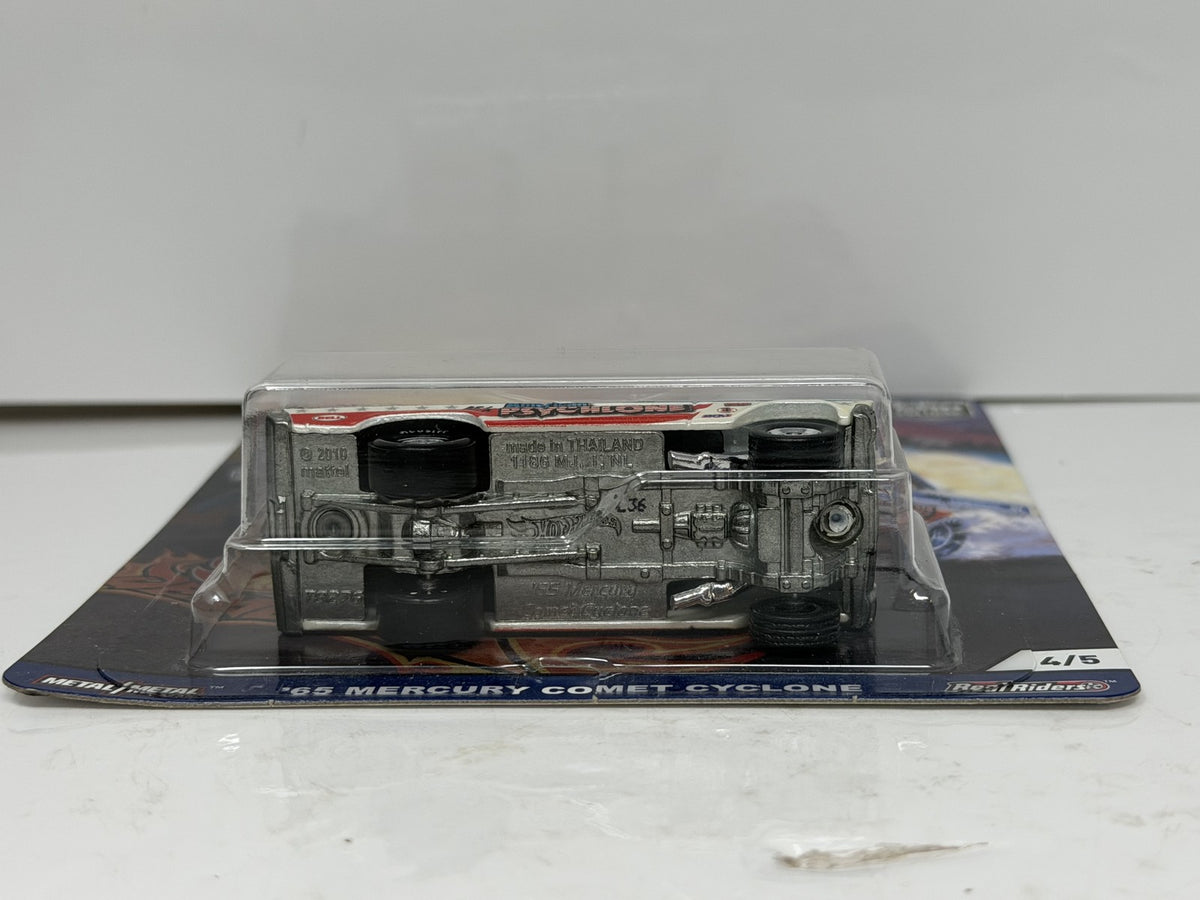 Hot Wheels Drag Strip Demons 1965 Mercury Comet Cyclone 1:64 Diecast Real Riders