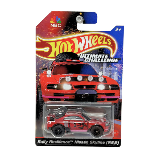 Hot Wheels Ultimate Challenge Nissan Skyline R33 Rally Resilience 1:64 Diecast