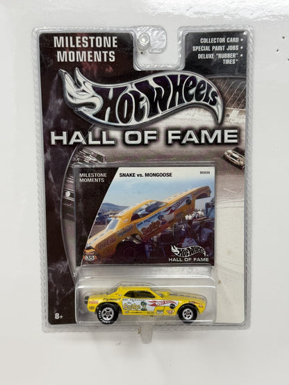 Hot Wheels Hall of Fame Milestone Moments Snake vs. Mongoose 1:64 Diecast