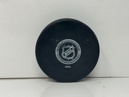 Clarke MacArthur Toronto Maple Leafs Signed NHL Autograph Puck Silver Auto