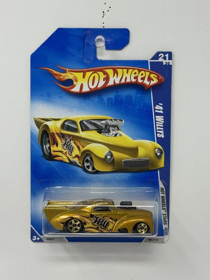 Hot Wheels Stars 1941 Willys 1:64 Diecast Gold