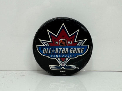 1998 NHL All-Star Game Vancouver Souvenir Hockey Puck