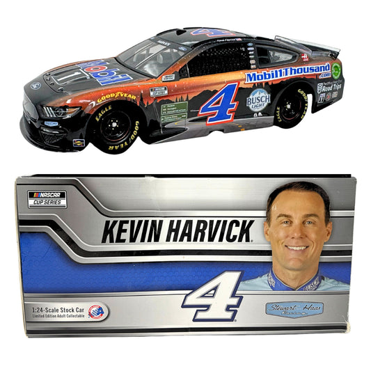Lionel Racing Nascar #4 Kevin Harvick Mobil 1 Summer Road Trip Mustang 1:24 Diecast