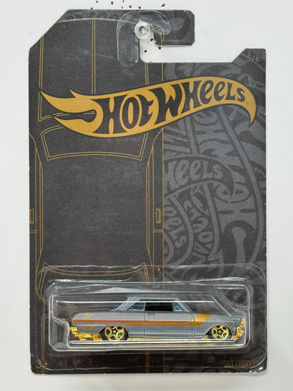 Hot Wheels Black & Gold 1963 Chevy II 1:64 Diecast