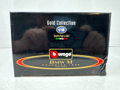 Bburago Gold Collection 1996 BMW M Roadster 1:18 Diecast