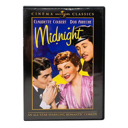 Midnight (DVD) Claudette Colbert Classic Comedy