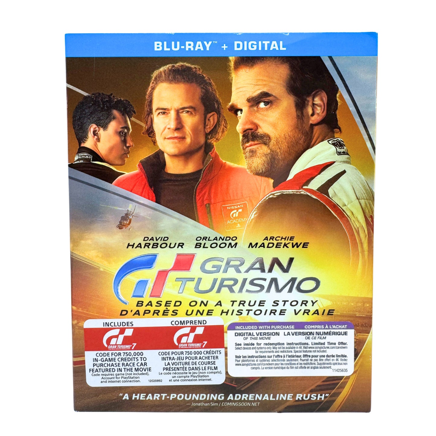 Gran Turismo (Blu-ray) David Harbour Action