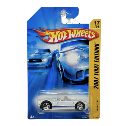 Hot Wheels 2007 First Editions Ford GTX-1 1:64 Diecast White V3