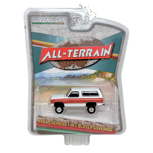 Greenlight All Terrain 1984 Chevrolet K5 Blazer Silverado 1:64 Diecast
