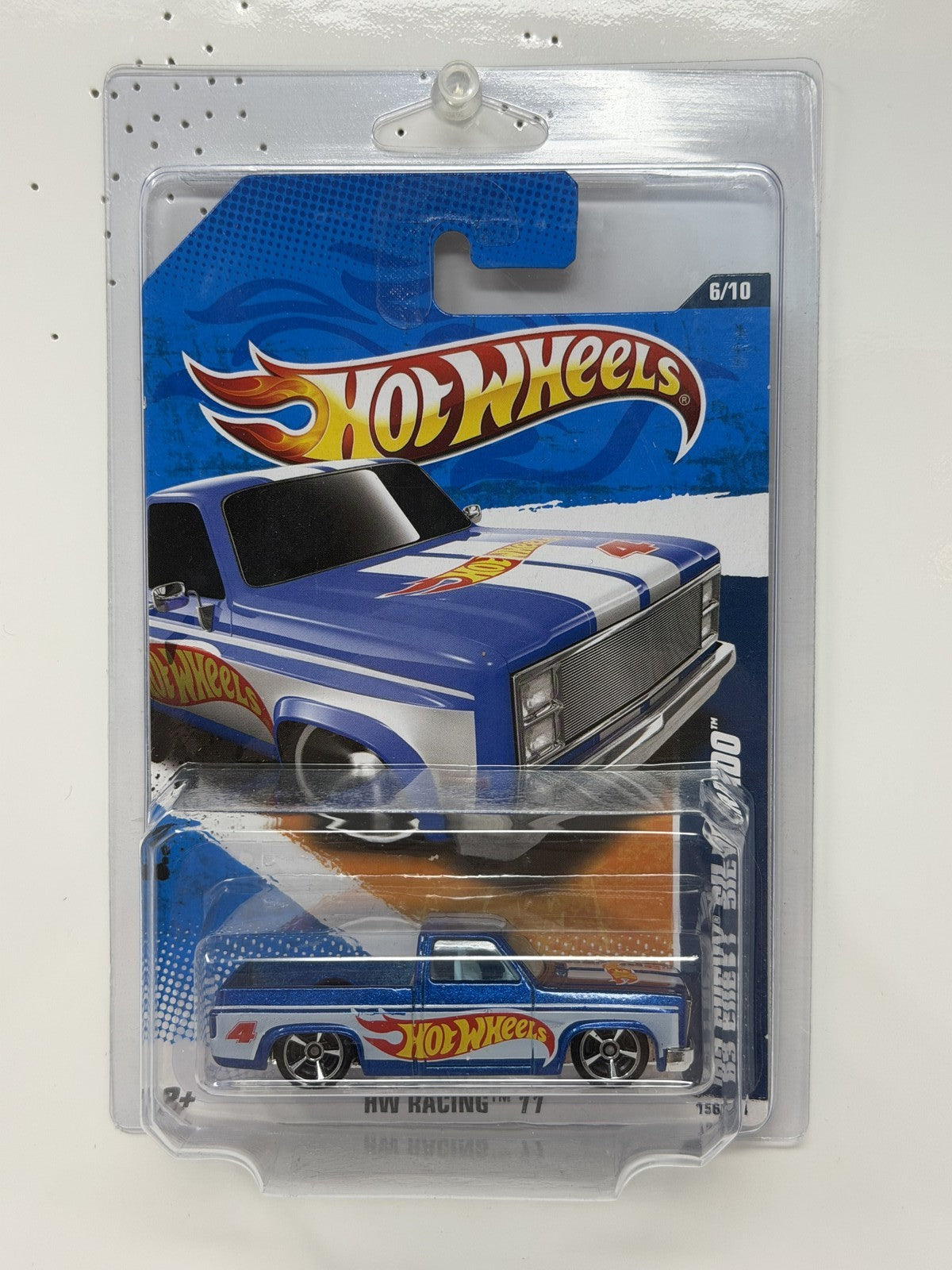 Hot Wheels HW Racing 2011 1983 Chevy Silverado 1:64 Diecast Blue V2