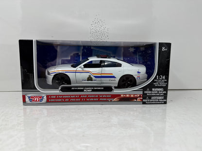 Motormax RCMP 2014 Dodge Charger Enforcer Law Enforcement Series 1:24 Diecast