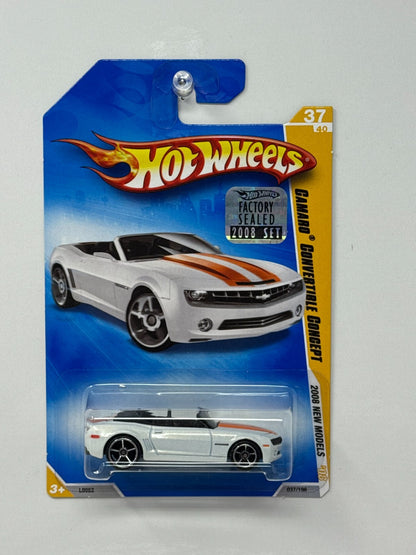 Hot Wheels New Models Chevy Camaro Concept 1:64 Diecast Factory Sealed White