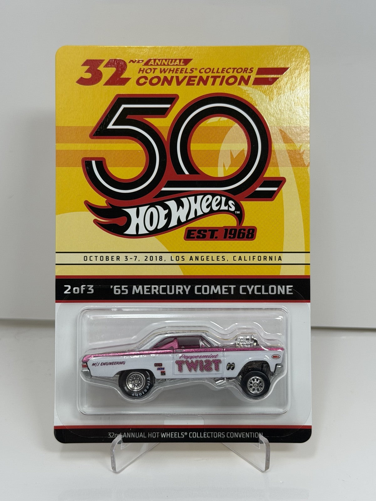 Hot Wheels 2018 Collectors Convention 1965 Mercury Comet Cyclone 1:64 Diecast